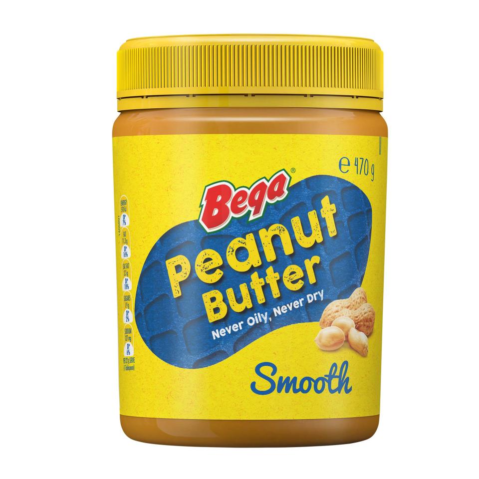 does bega smooth peanut butter contain xylitol