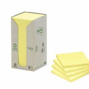 Post-it Adhesive Note Pad 100% Greener Recycled 76 x 76mm Each