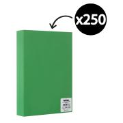 Winc Premium Coloured Cover Paper A4 160gsm Emerald Pack 250