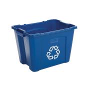 Rubbermaid Commercial 53L Recyling Box Blue