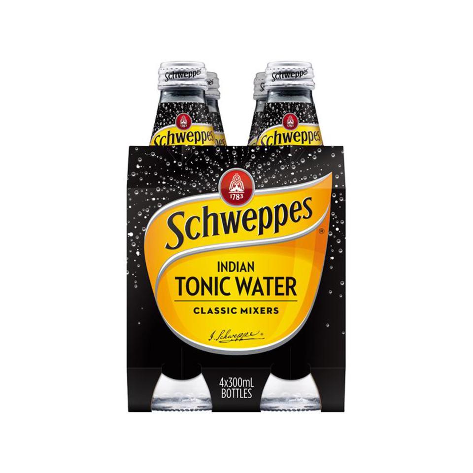 Schweppes Tonic Water 300ml Bottle Pack 4 | Winc