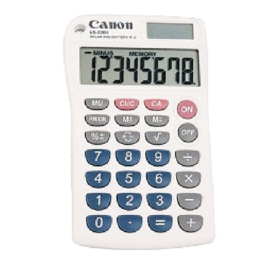 Canon LS-330H Pocket Calculator