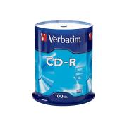Verbatim CD-R 700 MB / 52x / 80 Min - 100-Pack Spindle