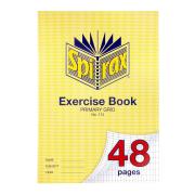 Spirax 114 Exercise Book A4 Primary Grid 70gsm 48 Pages