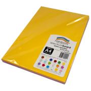 Rainbow Cardboard 220gsm A4 Assorted Warm Tones Pack 50