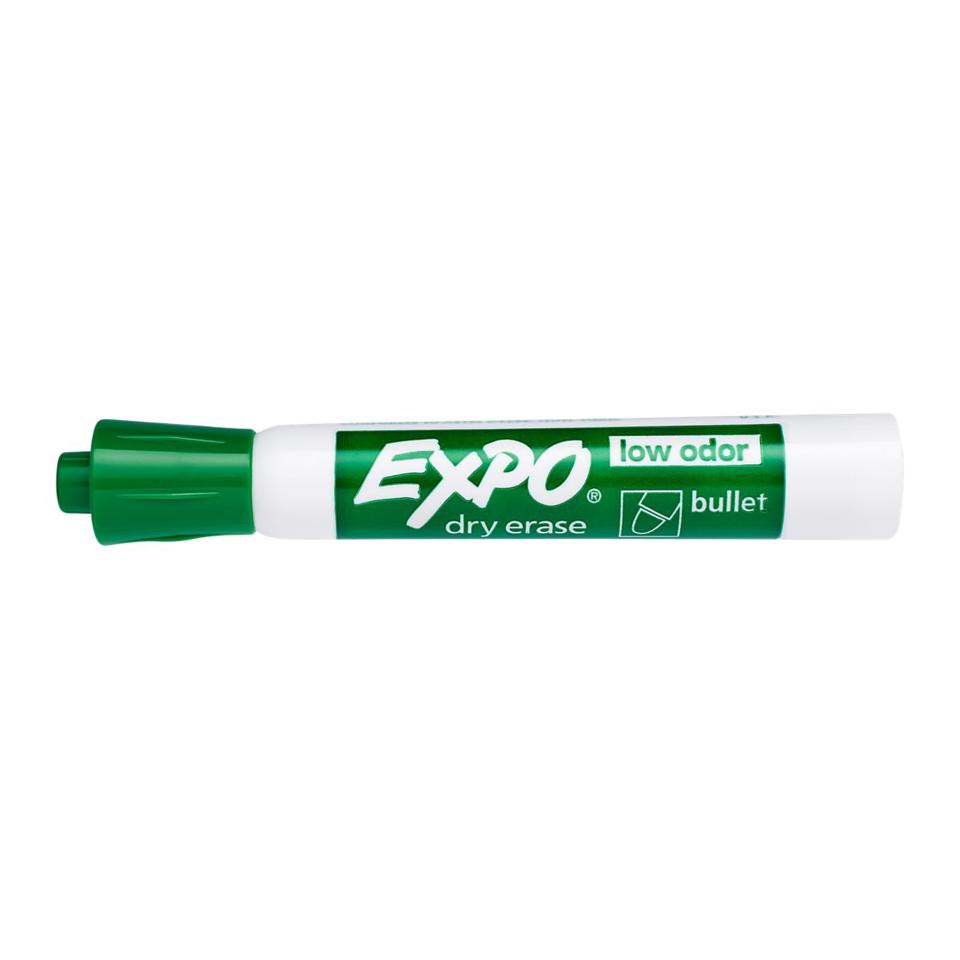 Expo Dry Erase Whiteboard Marker Bullet Tip Green