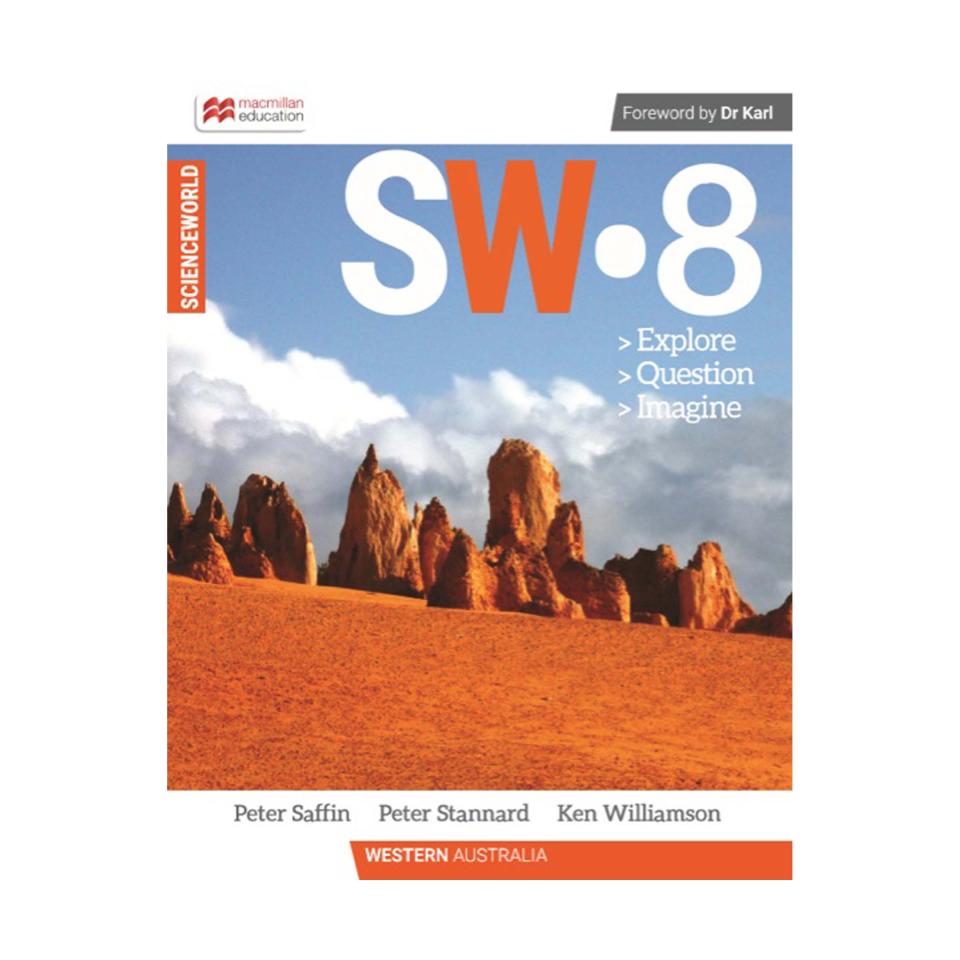 Scienceworld WA Year 8 Student Book print + digital