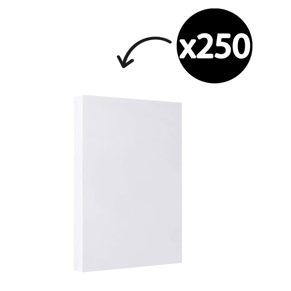 Winc Premium Coloured Cover Paper A3 110gsm Arctic White Pack 250
