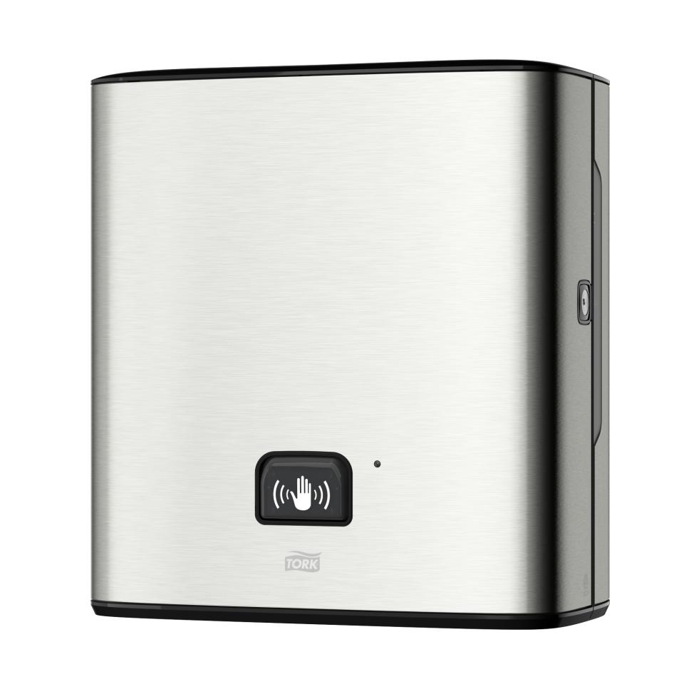 Tork Matic H1 Hand Towel Roll Stainless Steel Sensor Dispenser Image