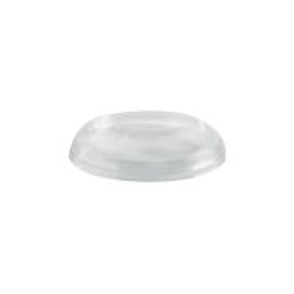 Biopak Biodeli Plastic Lid Round Lid For Container 240/360/500/700ml Carton Clear 500 Image