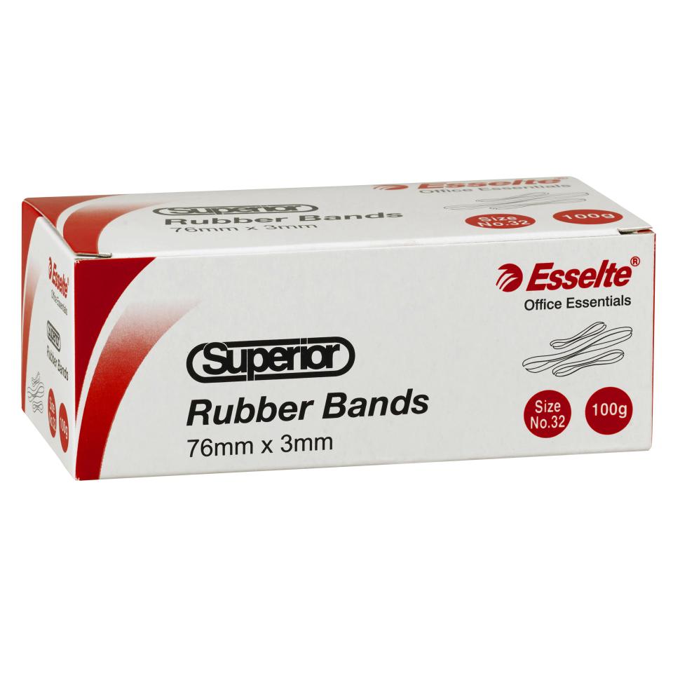 Esselte 43950 Superior Rubber Bands No. 32 100g