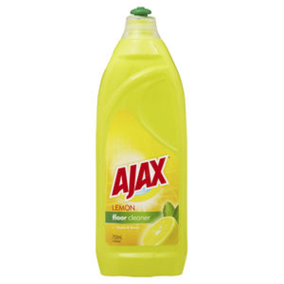 Ajax Floor Cleaner Lemon 750ml Image