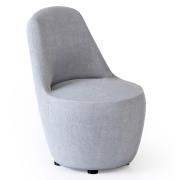 Rapid Line Myk Single Lounge Chair - Light Grey