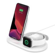 Belkin 3-in-1 Wireless Charger For Apple Devices White