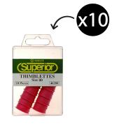 Rexel Thimblettes (Finger Cones) Size 2 In Blue - Pack Of 10 - Impact - View #12