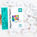 Thumbnail image of Learn And Grow Toys Magnetic Tile Toppers Numeracy Pack 40 Piece