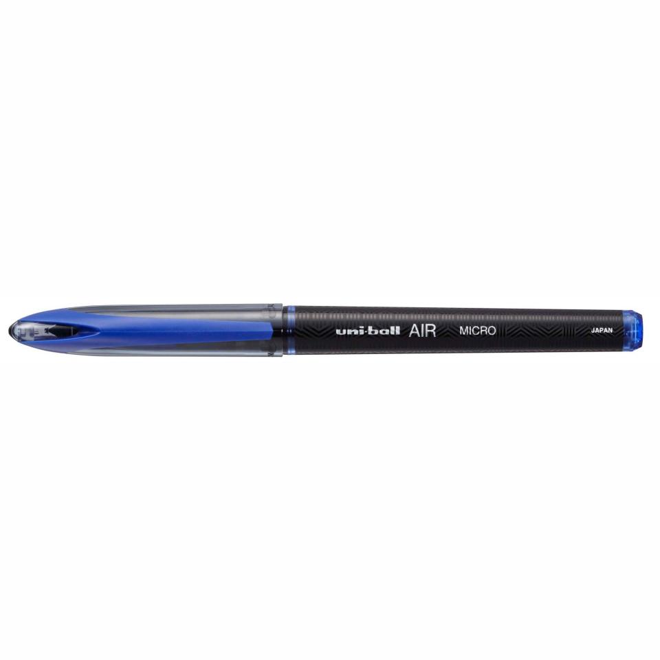 Uni-ball Air Liquid Ink Rollerball Pen Micro 0.5mm Blue Box 12