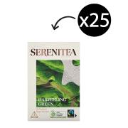 SereniTEA Organic & Fairtrade Green Tea Pyramid Tea Bags Pack 25