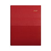 Collins Debden 2027 Vanessa Diary A4 Day To Page Red