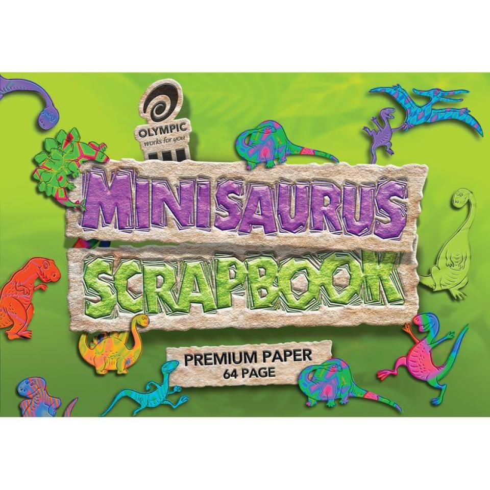 Olympic Scrap Book Minisaurus Bond 64 Pages