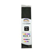 Rainbow Crepe Paper 500mmx2.5m Black