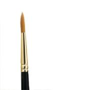 Officemax 4155 Round Paint Brush No.6 Imitation Gold Sable Navy Blue