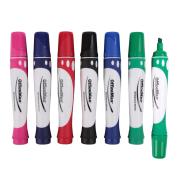 Officemax Assorted Drysafe Whiteboard Markers Chisel Tip Pack Of 6