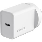 Comsol 20w USB-C Wall Charger White