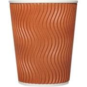 Officemax Corrugated Paper Cup 280ml Brown Carton Of 500