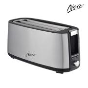 Nero 4 Slice Toaster Stainless Steel