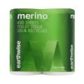 Thumbnail image of Merino Earthwise Toilet Tissue 2 Ply 400 Sheet Pack 4