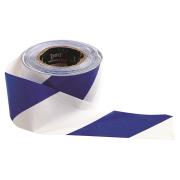 Pro Choice Barricade Tape 100m x 75mm Blue/White