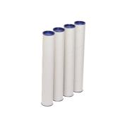 Marbig Mailing Tubes 60 x 420mm White Pack 4