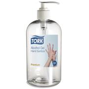 Tork 70% Alcohol Gel Hand Sanitiser Bottle Pump 500ml