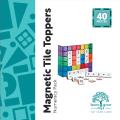 Thumbnail image of Learn And Grow Toys Magnetic Tile Toppers Numeracy Pack 40 Piece