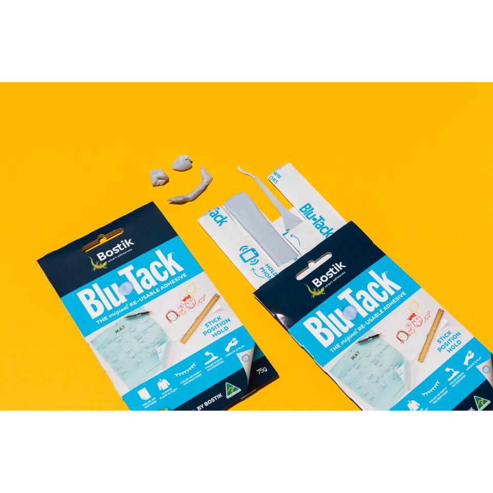 Pack of BLU TAC - - - - - Re-Usable & Adhesive Blutac Blutak Bluetack  Bluetac