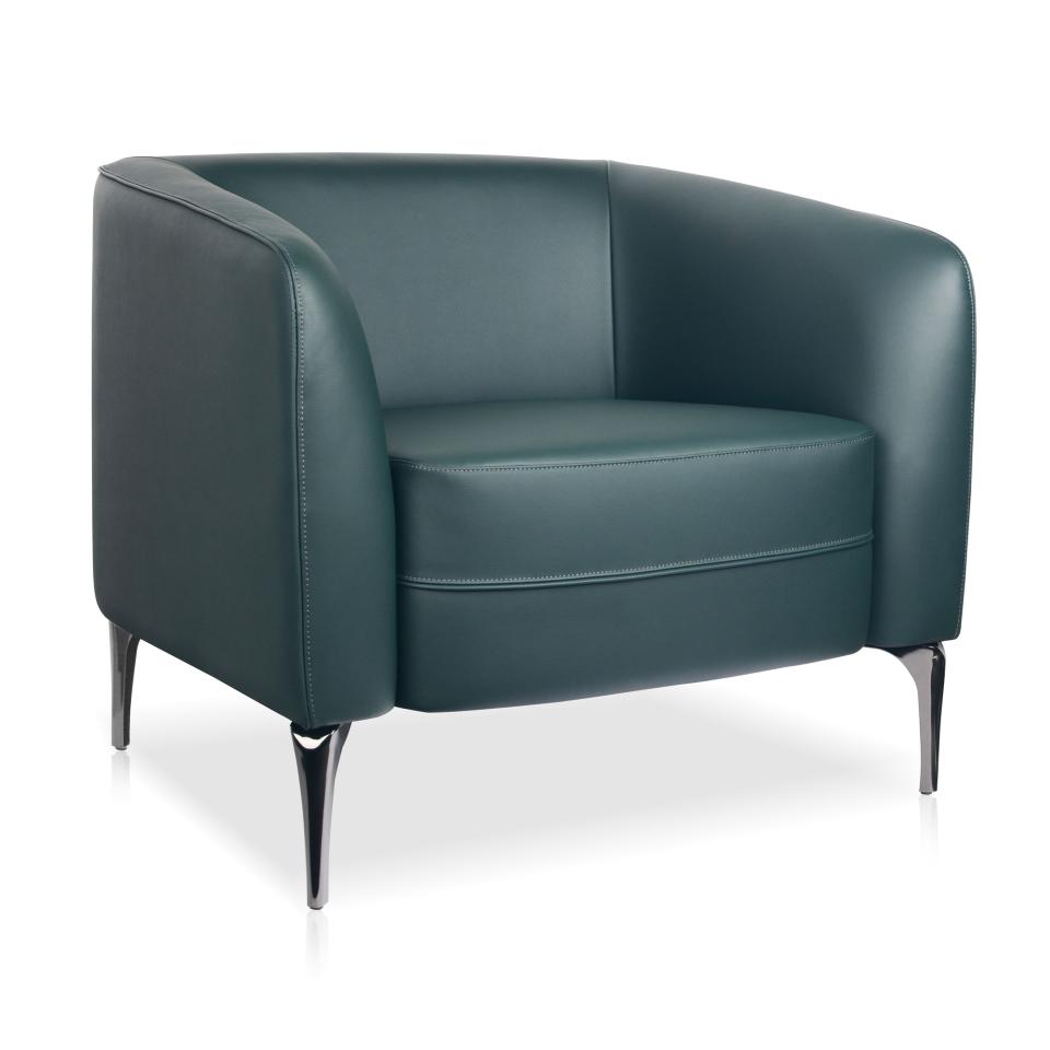 Rapidline Liso 1 Seater Lounge in Forest Green Image