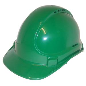 green hard hat