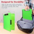 Thumbnail image of Dexas Slimcase 2 Side Open Storage Clipboard A4 Neon Green