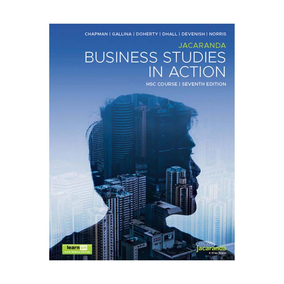 Jacaranda Business Studies In Action HSC LearnON & Print Chapman 7th Edn