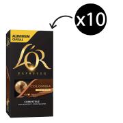 L'OR Espresso Coffee Capsules Colombia Box 10