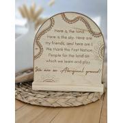 Marara Designs Arch Acknowledgment - Here Are My Friends