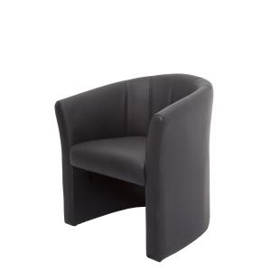 Rapid Line Executive Tub Visitor Chair 785h X 750w X 620dmm Black