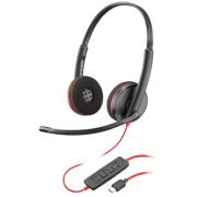 Plantronics C3220 Blackwire Stereo Corded USB-C Headset
