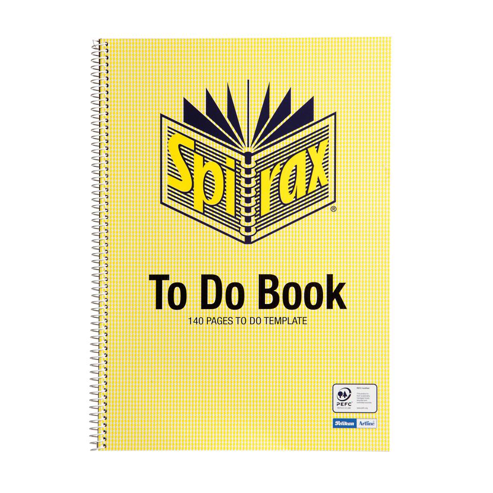 Spirax To Do Book A4 140 Page