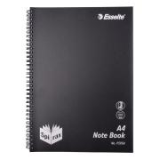 Spirax Spiral P595A Notebook Side Opening Polypropylene Cover A4 240 Page Black