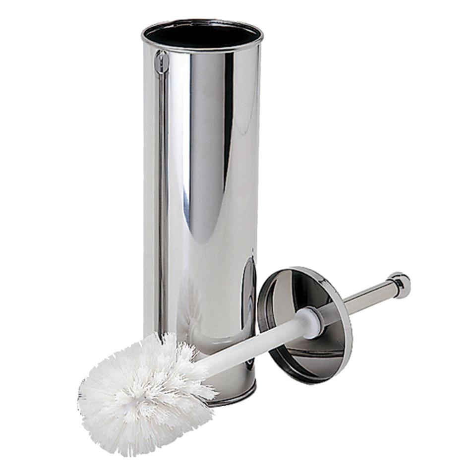 oates stainless steel toilet brush set