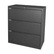 Steelco Lateral Filing Cabinet 3 Drawer Lockable 1015h x 915w x 463dmm