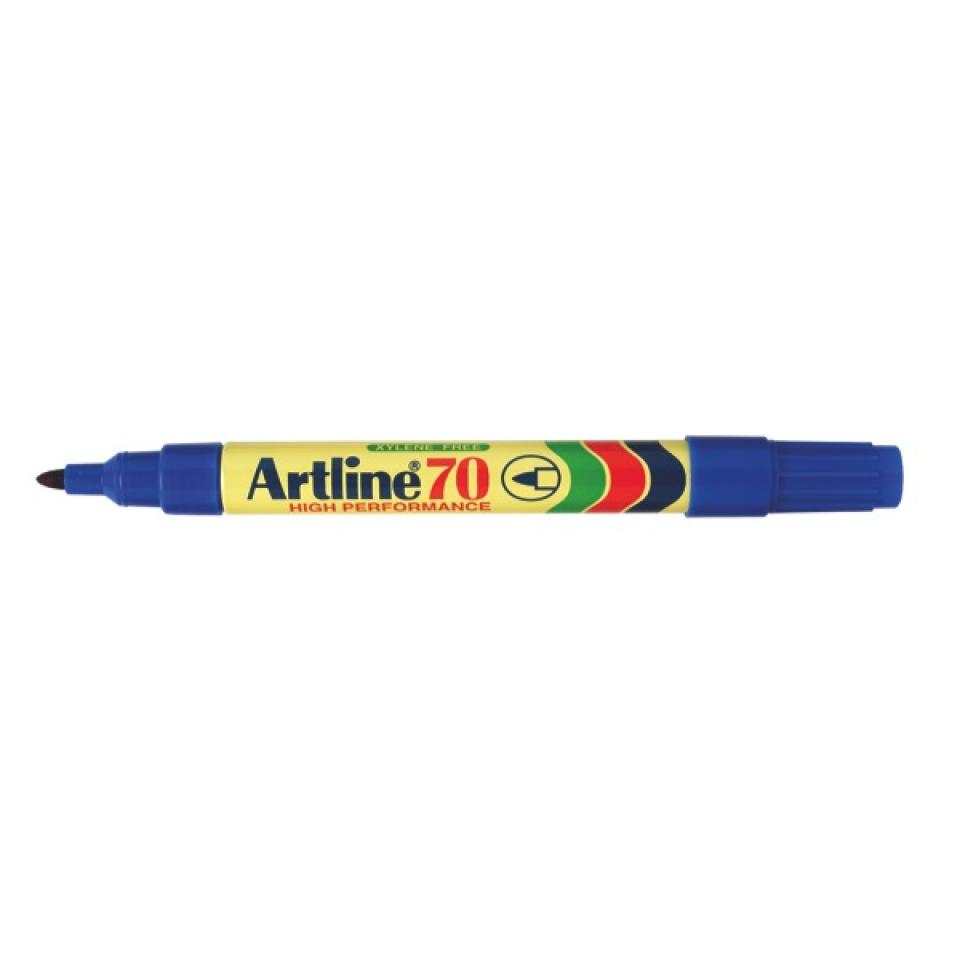 Artline 70 Permanent Marker Bullet 1.5mm Blue