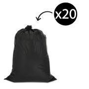 Glad Rubbish Bags D/String 70 x 72cm 56L Bin Pack of 20